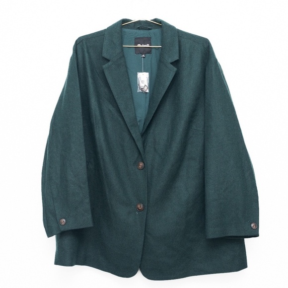 Madewell. Plus size Wool Brushed Dorset Blazer. - Picture 2 of 11